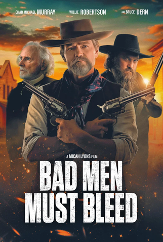 Poster 1 de Filme Bad Men Must Bleed (2025)