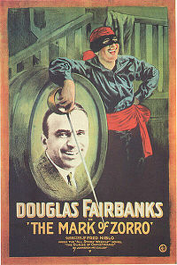 Poster de Filme A Marca do Zorro (1920)