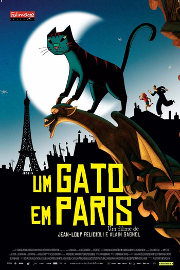  de Filme Um Gato em Paris (2010)