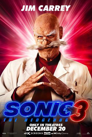 Poster 28 de Filme Sonic 3: O Filme (2024)