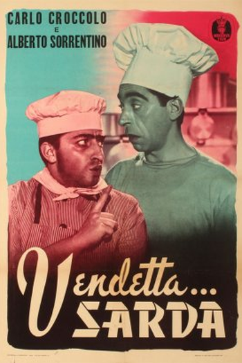 Poster de Filme Vingança ... Sardenha (1951)