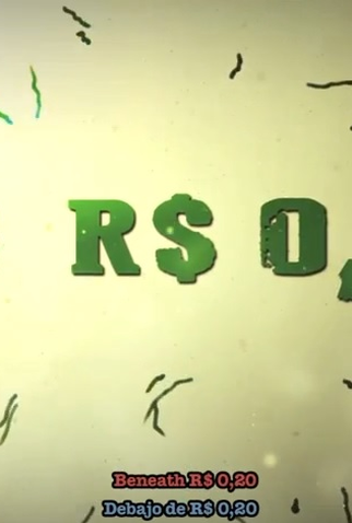 Poster 1 de Filme Sob Vinte Centavos (2013)