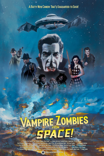 Poster de Filme Vampire Zombies…from Space! (2024)