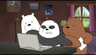 WE BARE BEARS || Panda's Profile Pic || tv short