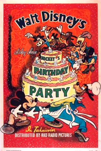  de Curta A Festa de Aniversário do Mickey (1942)