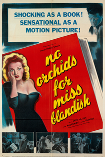 No Orchids for Miss Blandish - Poster / Capa / Cartaz - Oficial 1
