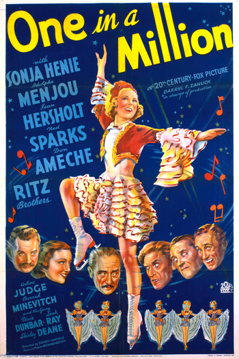 Poster de Filme A Rainha do Patim (1936)