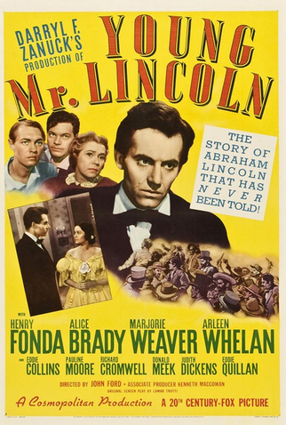 Poster 2 de Filme A Mocidade de Lincoln (1939)