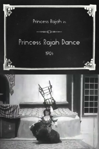 Poster de Curta Princess Rajah Dance (1904)