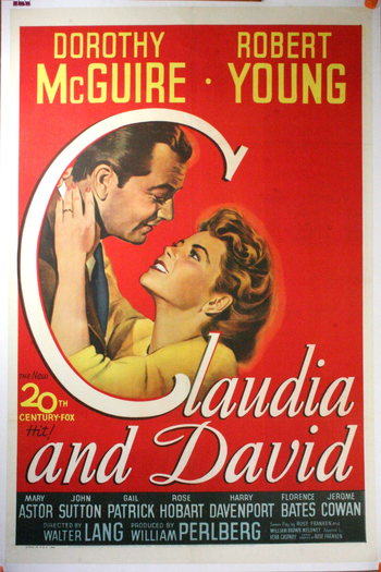 Poster de Filme Cláudia e David  (1946)