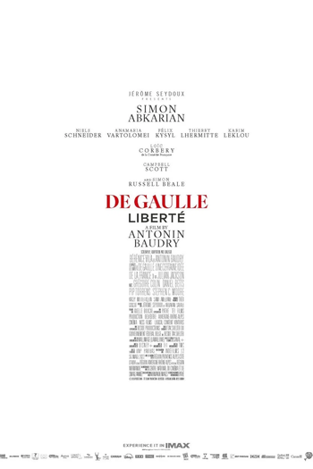  de Filme De Gaulle: Liberté (2026)