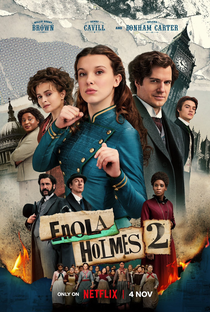 Enola Holmes 2 - Poster / Capa / Cartaz - Oficial 3