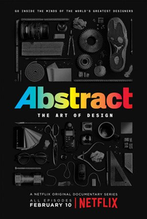 Abstract: The Art of Design (1ª Temporada) - Poster / Capa / Cartaz - Oficial 1