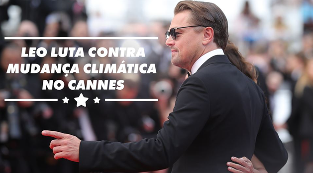 Leo DiCaprio apresenta documentário sobre mudança climática no Cannes