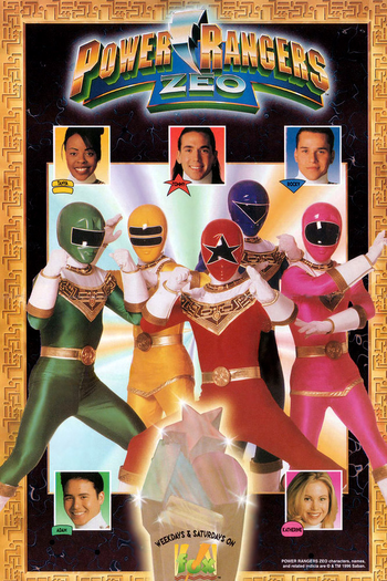  de Série Power Rangers Zeo (1996)