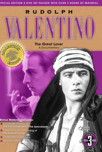 Rudolph Valentino, The Great Lover - Poster / Capa / Cartaz - Oficial 1