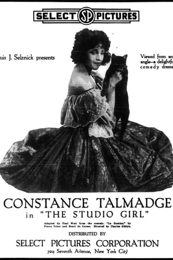 Poster de Filme A Menina do Studio (1918)