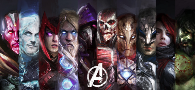 Vingadores: artista imagina “Era de Ultron” como uma fantasia medieval