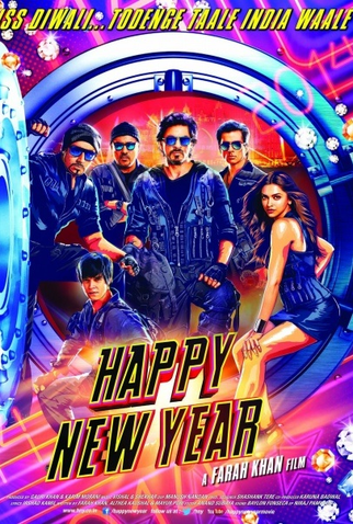 Poster 3 de Filme Happy New Year (2014)