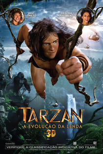 Tarzan 3D: A Evolução da Lenda - Poster / Capa / Cartaz - Oficial 3