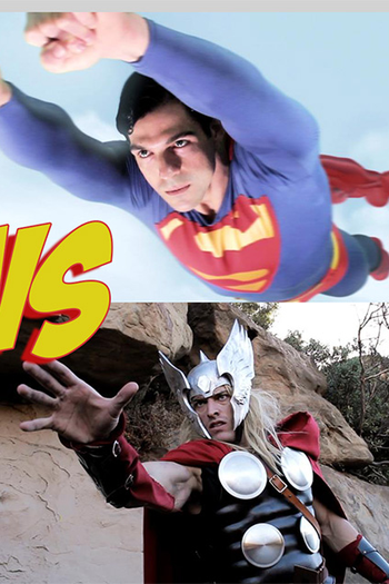Poster de Curta Superman vs. Thor (2013)
