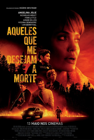 Poster 2 de Filme Aqueles que me Desejam a Morte (2021)