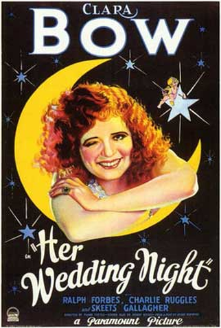 Poster 1 de Filme Her Wedding Night (1930)