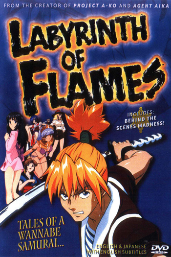 Poster de Franquia Labyrinth of Flames (2000)