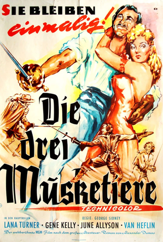 Poster 10 de Filme Os Três Mosqueteiros (1948)