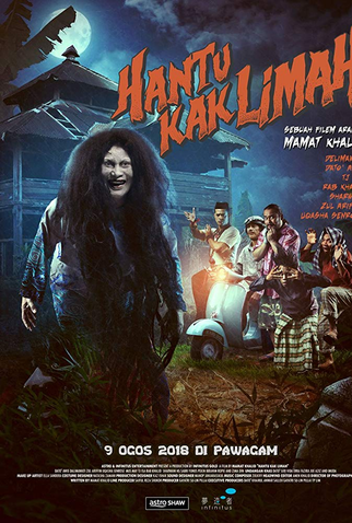 Poster 1 de Filme Hantu Kak Limah (2018)