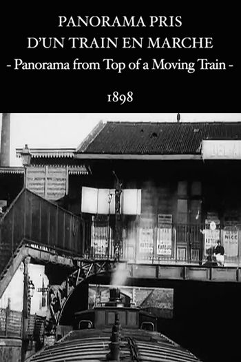  de Curta Panorama pris d'un train en marche (1898)