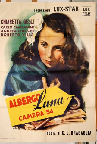 Poster 1 de Filme Albergo Luna, Camera 34  (1946)