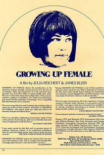 Growing Up Female - Poster / Capa / Cartaz - Oficial 2