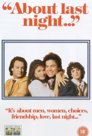 Poster 7 de Filme Sobre Ontem à Noite (1986)