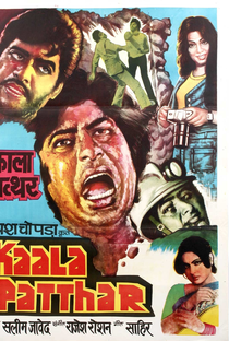 Kaala Patthar - Poster / Capa / Cartaz - Oficial 1