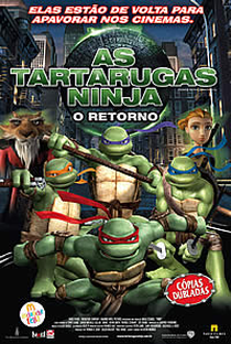 As Tartarugas Ninja: O Retorno - Poster / Capa / Cartaz - Oficial 2