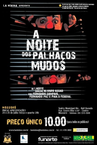 Poster 1 de Curta A Noite dos Palhaços Mudos (2012)