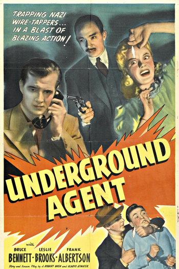 Poster de Filme Agente Subterrâneo (1942)