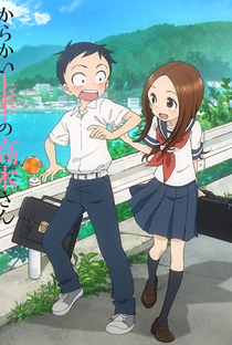 Karakai Jouzu no Takagi-san (1ª Temporada) - Poster / Capa / Cartaz - Oficial 4