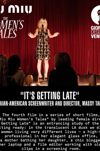 Poster de Curta It's Getting Late (2012)