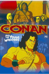 Conan e os Jovens Guerreiros - Poster / Capa / Cartaz - Oficial 1