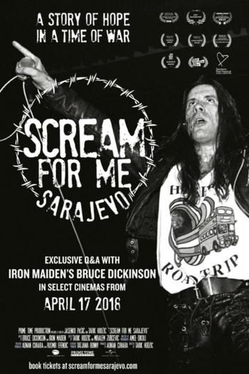  de Filme Scream For Me Sarajevo (2016)