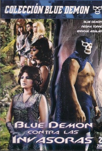 Blue Demon Contra las Invasoras - Poster / Capa / Cartaz - Oficial 3