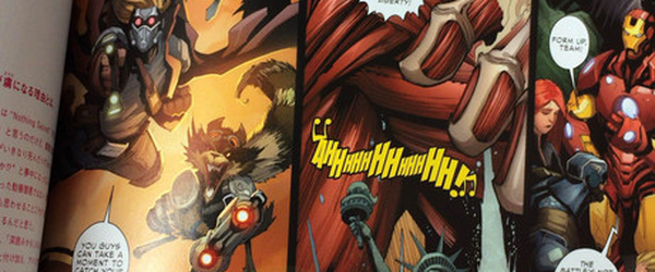 Attack on Avengers: novas artes do encontro dos Heróis Marvel com Ataque dos Titãs