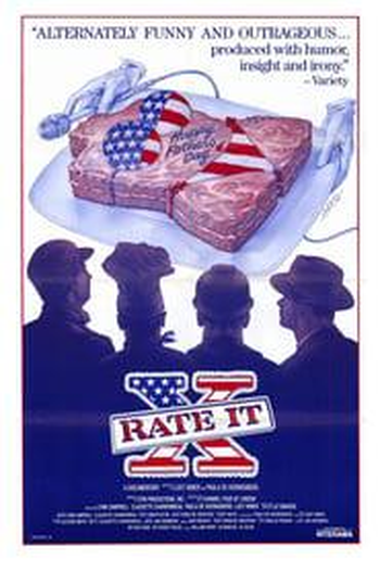 Poster de Filme Rate It X (1986)