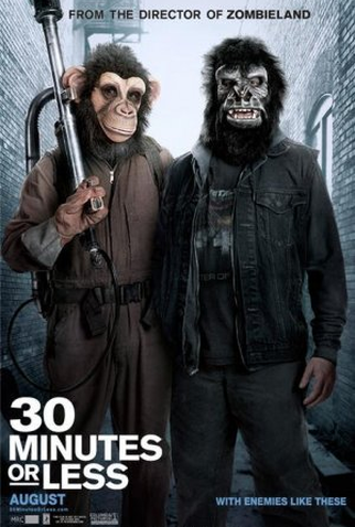 Poster 4 de Filme 30 Minutos ou Menos (2011)