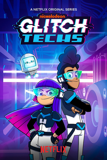Poster de Franquia Glitch Techs (2020)