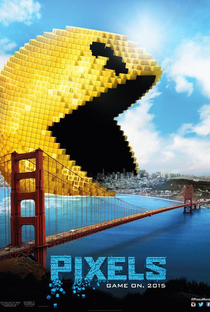 Pixels: O Filme - Poster / Capa / Cartaz - Oficial 1