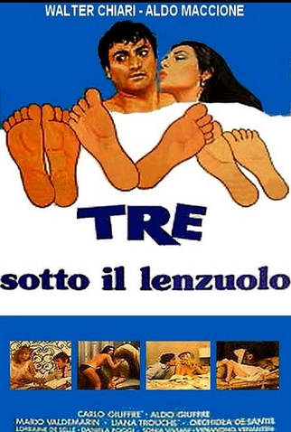 Poster 1 de Filme Três Embaixo do Lençol (1979)