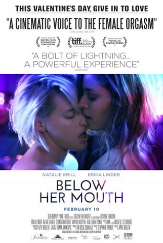 Poster 1 de Filme Below Her Mouth (2016)